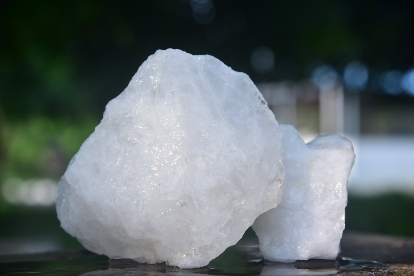 Processing and products for industrial mineral consignments